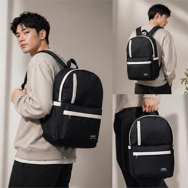 BALO MWC 1170 - Balo Unisex Thời Trang Chống Sốc, Chống Nước, Nhiều Ngăn Siêu Tiện Lợi Dùng Đựng Laptop, Mang Đi Học, Đi Chơi