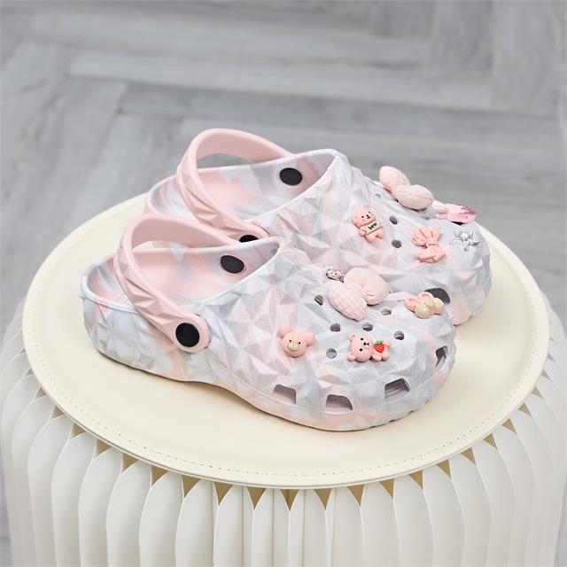 Dép Nữ MWC 8755 - Dép Sandal Nữ Gắn Charm Gấu, Nơ Bông Siêu Xinh, Êm Nhẹ, Bền Đẹp. 