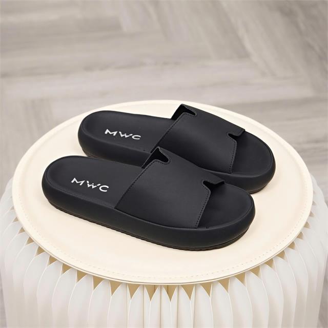 Dép Nữ MWC 8757 - Dép Nữ Quai Ngang Bản To Cắt Khoét Cách Điệu, Bền Đẹp, Êm Nhẹ, Thời trang.