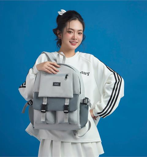 BALO MWC 1283 - Balo Unisex Siêu Tiện Lợi Đựng Laptop, Vật Dụng Đi Học, Đi Làm, Dạo Phố Năng Động, Trẻ Trung.