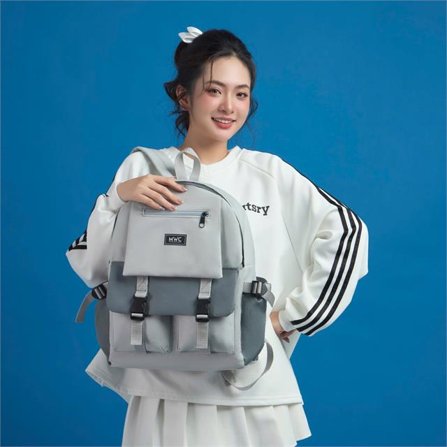 BALO MWC 1283 - Balo Unisex Siêu Tiện Lợi Đựng Laptop, Vật Dụng Đi Học, Đi Làm, Dạo Phố Năng Động, Trẻ Trung.