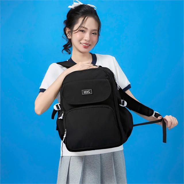 BALO MWC 1308 - Balo Thời Trang Hàn Quốc Siêu Nhẹ Tiện Lợi Đi Học, Đi Làm, Đi Du Lịch Gọn Gàng, Năng Động.