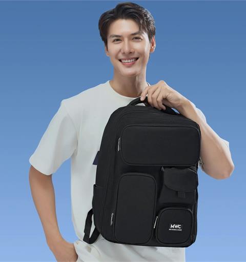 BALO MWC 1173 - Balo Unisex Thời Trang Chống Sốc, Chống Nước, Nhiều Ngăn Siêu Tiện Lợi Dùng Đựng Laptop, Mang Đi Học, Đi Chơi