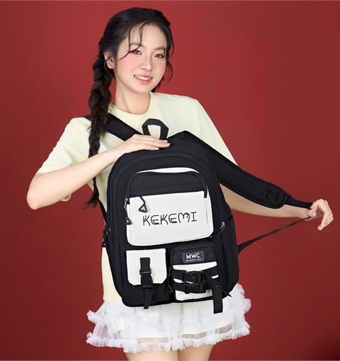 BALO MWC 1209 - Balo Unisex Thời Trang Chống Sốc, Chống Nước, Nhiều Ngăn Siêu Tiện Lợi Dùng Đựng Laptop, Mang Đi Học, Đi Chơi.