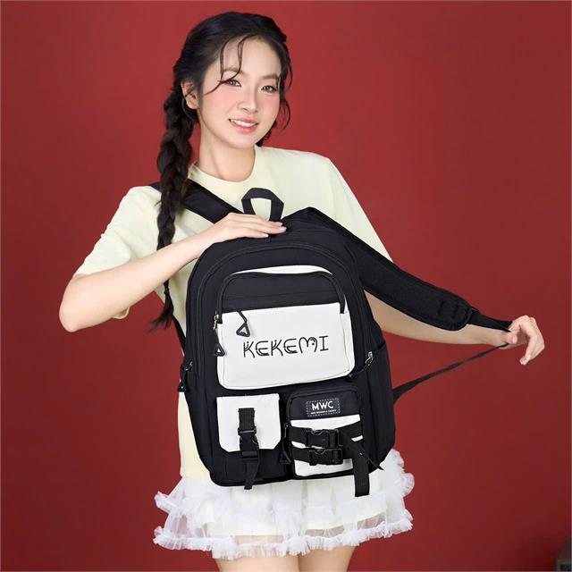 BALO MWC 1209 - Balo Unisex Thời Trang Chống Sốc, Chống Nước, Nhiều Ngăn Siêu Tiện Lợi Dùng Đựng Laptop, Mang Đi Học, Đi Chơi.