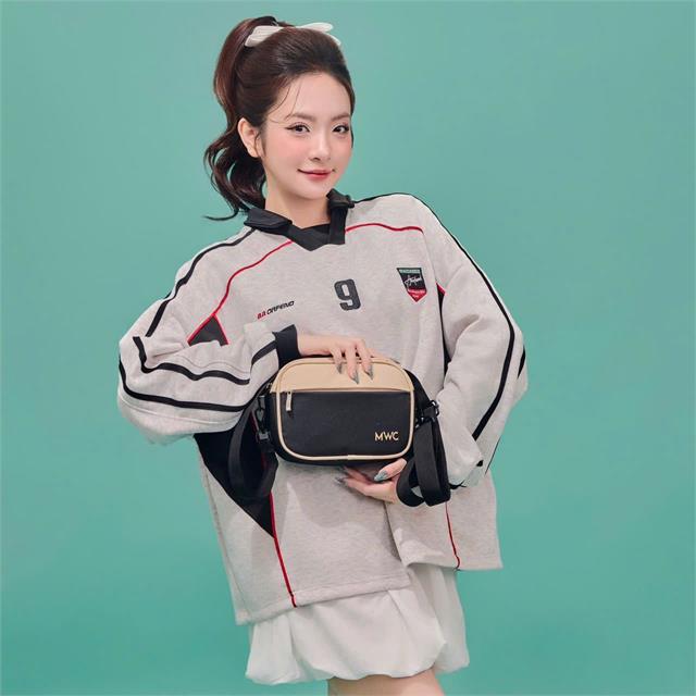 Balô Túi Đeo Chéo MWC 0866 - Túi Đeo Chéo Unisex Thời Trang Đi Dạo Phố, Đi Chơi, Du Lịch Cool Ngầu, Gọn Nhẹ.
