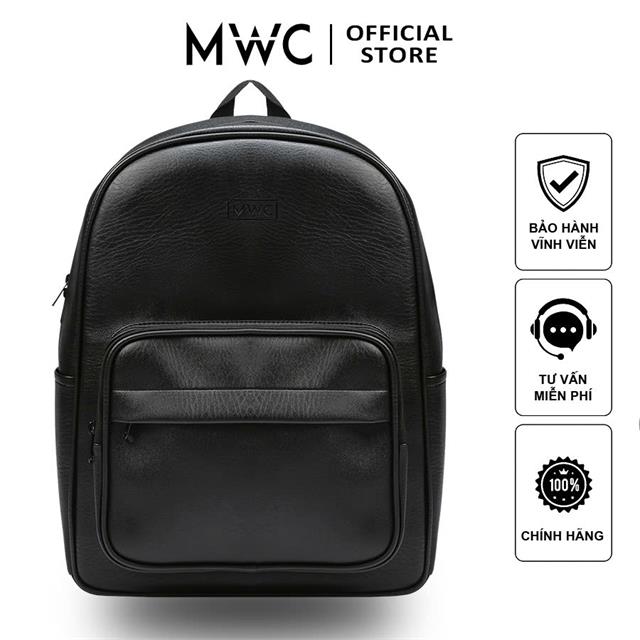 BALO MWC 1324 - Balo Da Thời Trang Nam Nữ Mang Thương Hiệu Việt Của Nhà MWC Bền Đẹp, Tiện Dụng.