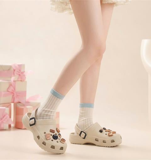 Dép Nữ MWC 8816 - Dép Sandal Eva Nữ Gắn Charm Bánh Gấu Xinh Xắn, Năng Động, Trẻ Trung.