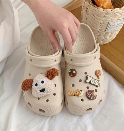  Dép Nữ MWC 8684 - Dép Sandal Eva Đế Đúc Nữ Hoạ Tiết Chó Bông Gắn Charm Bánh Kẹo Siêu Dễ Thương, Êm Nhẹ, Bền Đẹp.