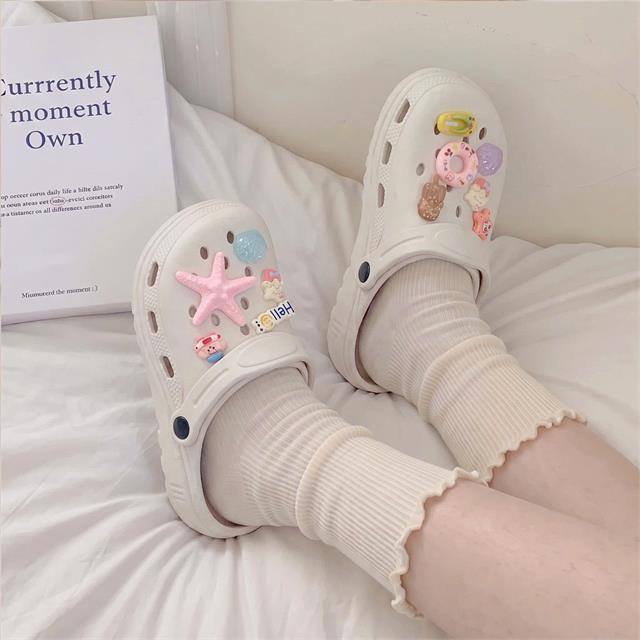 Dép Nữ MWC 8848 - Dép Sandal Eva Charm Sao Biển, Phao Dép Siêu Xinh, Nữ Tính, Thời Trang Mùa Hè Tươi Mát.