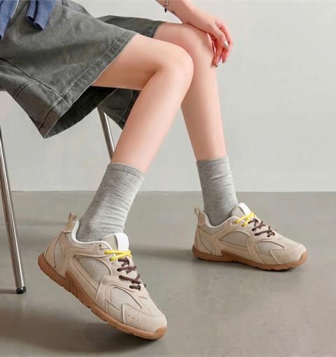 Giày Thể Thao Nữ MWC A308 - Giày Sneaker Nữ Da Phối Lưới Thoáng Khí, Đi Học, Đi Chơi, Chạy Bộ, Năng Động, Trẻ Trung.