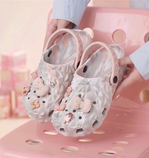 Dép Nữ MWC 8755 - Dép Sandal Nữ Gắn Charm Gấu, Nơ Bông Siêu Xinh, Êm Nhẹ, Bền Đẹp. 