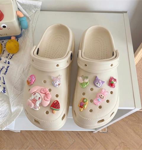 Dép Nữ MWC 8882 - Dép Sandal Eva CharmThỏ Hồng, Mèo Nơ Xinh Xắn, Nữ Tính, Xu Hướng Trẻ Hàn Quốc.