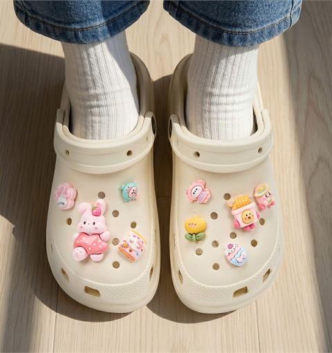Dép Nữ MWC 8880 - Dép Sandal Eva CharmThỏ Hồng, Hoa Nơ Xinh Xắn, Êm Nhẹ, Bền Đẹp.