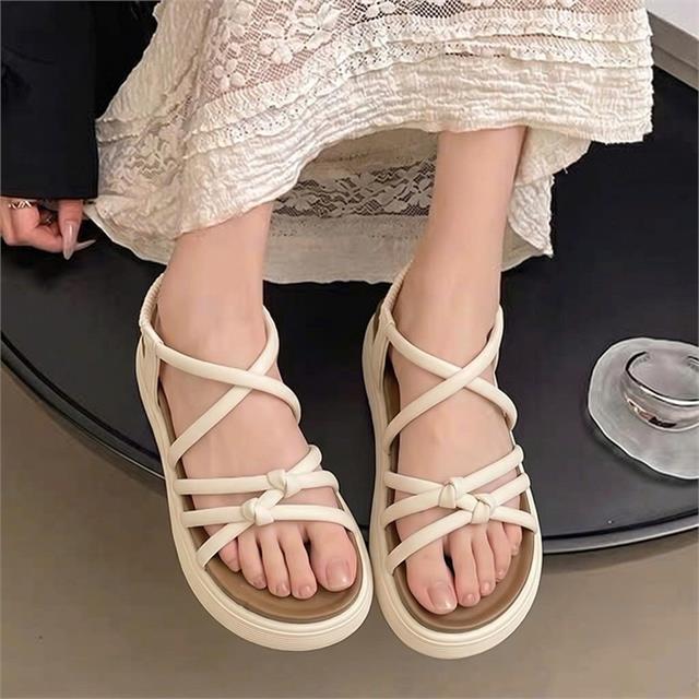 Giày Sandal Nữ MWC E206 - Sandal Nữ Quai Mảnh Đi Học, Đi Chơi, Dạo Phố Thanh Lịch, Năng Động, Thời Trang.