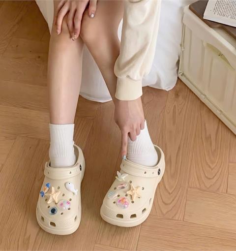 Dép Nữ MWC 8891 - Dép Sandal Eva Nữ Gắn Charm Sao Biển Đại Dương Sinh Động, Êm Nhẹ, Bền Đẹp.
