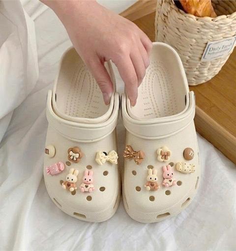 Dép Nữ MWC 8897 - Dép Sandal Nữ Charm Kẹo, Nơ, Thỏ Hồng Nhẹ Nhàng, Dễ Phối Đồ, Đi Học, Đi Chơi Cực Xinh.