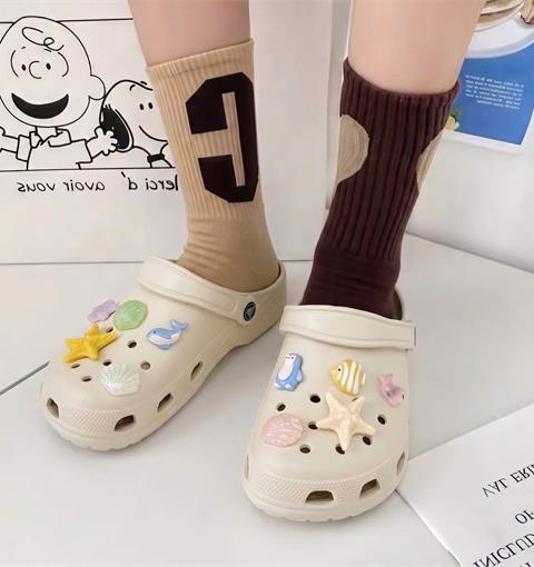 Dép Nữ MWC 8907 - Dép Sandal Eva Nữ Gắn Charm Sao Biển Đại Dương Sinh Động, Êm Nhẹ, Bền Đẹp.