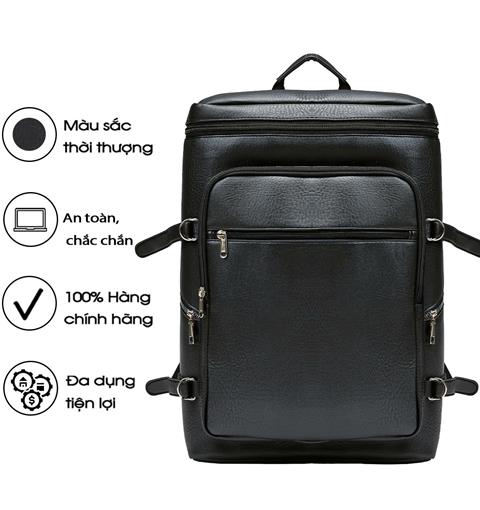 BALO MWC 1315 - Balo Da PU Unisex Trẻ Trung, Sinh Viên, Công Sở, Thời Trang Đường Phố Đơn Giản Nhưng Đầy Phong Cách.