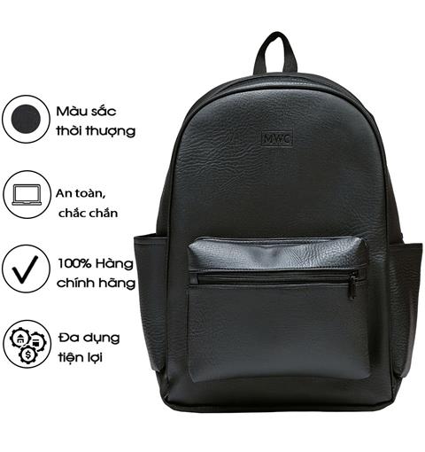  BALO MWC 1328 - Balo Da Thời Trang Nam Nữ Mang Thương Hiệu Việt Của Nhà MWC Bền Đẹp, Tiện Dụng.