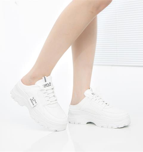 Giày thể thao nữ MWC - 0691 Giày Sục Thể Thao Nữ Siêu Cute,Sneaker Êm Chân Đế Độn 5CM Hot Trend