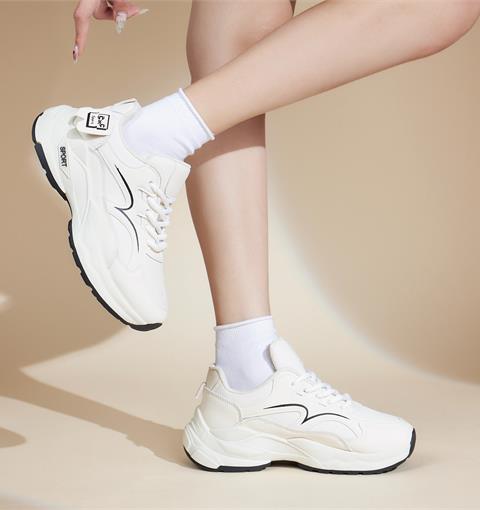 Giày thể thao nữ MWC NUTT- A148 Giày Thể Thao Nữ Phối Màu Siêu Cute,Sneaker Da Êm Chân Đế Bằng Hot Trend