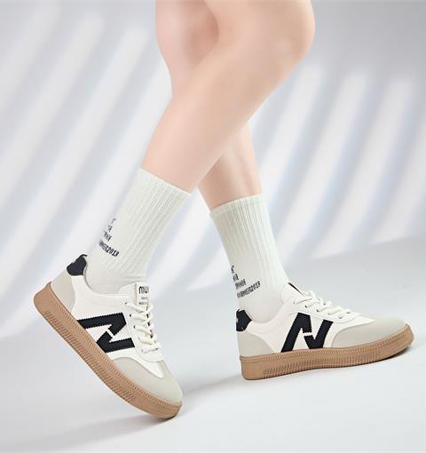 Giày Thể Thao Nữ MWC A189 - Giày Thể Thao Da Cao Cấp Nữ, Thể Thao Nữ Dáng Sneaker Siêu Bền Đẹp, Thời Trang.