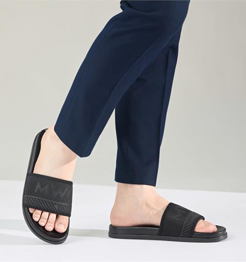 Dép Nam MWC 7960 - Dép Lê Basic Nam Quai Ngang Bản To, Logo MWC Dập Nổi Sắc Nét, Thời Trang.