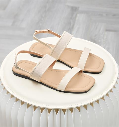 Giày Sandal Nữ MWC E194 - Sandal Nữ Đế Bệt Hai Quai Ngang Thanh Lịch Đi Học, Đi Chơi, Dạo Phố Bền Đẹp, Thời Trang.