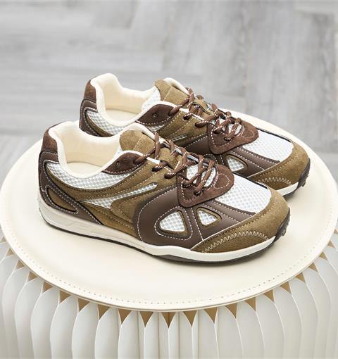 Giày Thể Thao Nữ MWC A342 - Giày Sneaker Nữ Cổ Thấp Da Phối Lưới Dệt Thoáng Khí, Trẻ Trung, Cá Tính, Thời Trang.