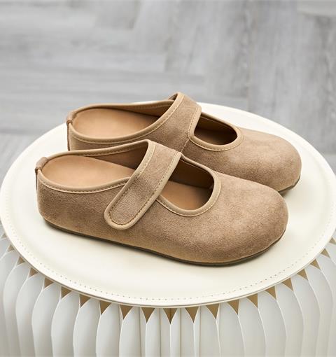 Dép Nữ MWC 8642 - Dép Sục Đế Độn 4P Hở Gót, Mũi Tròn Phối Quai Ngang Có Khoá Dán Cài Chắc Chắn, Trẻ Trung, Năng Động.