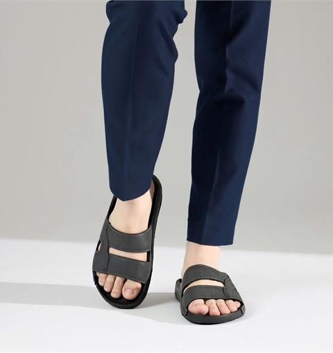 Dép Nam MWC 9224 - Dép Da Nam Hai Quai Ngang Siêu Êm Nhẹ, Bền Đẹp, Trẻ Trung, Năng Động, Thời Trang.