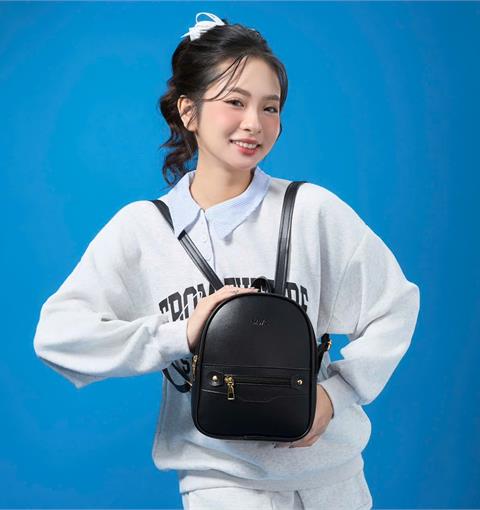 BALO MWC 1319 - Balo Mini Da PU Bền Đẹp, Phong Cách Hàn Quốc Cho Nam Nữ Đi Học, Đi Chơi, Đi Làm Cực Chất.
